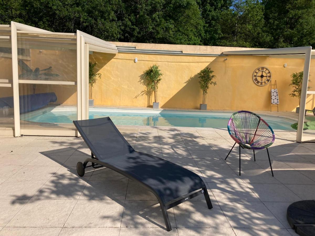Chai Saint Jean Camelia Piscine Et Spa Exterior foto