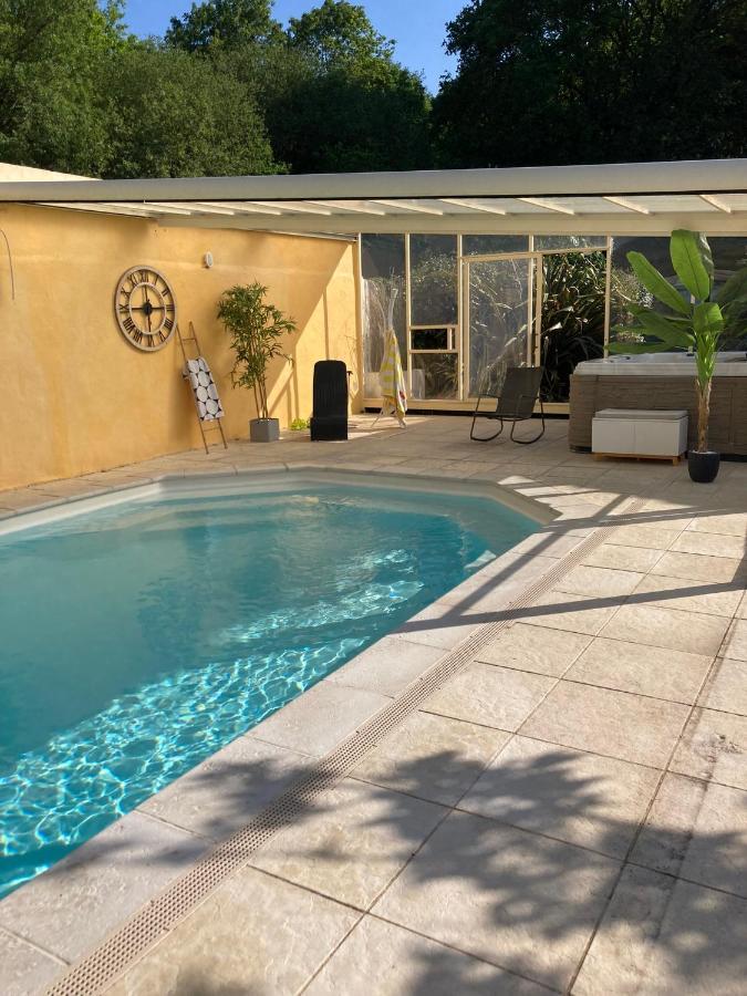 Chai Saint Jean Camelia Piscine Et Spa Exterior foto